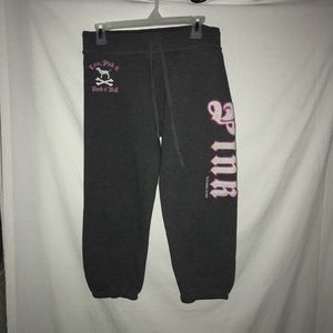 Pink Capri sweats